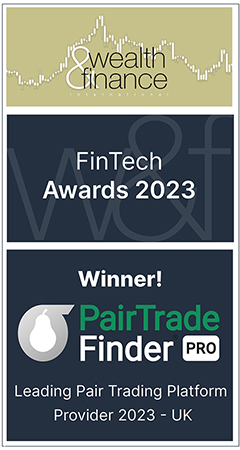 PairTrade Finder®'s Latest FinTech Award
