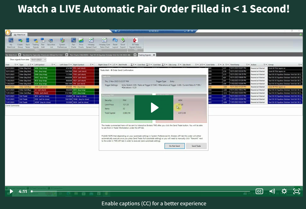 statistical arbitrage strategies